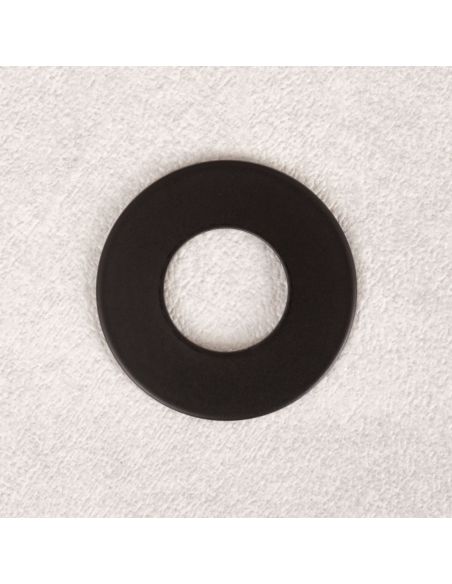 Rondella diametro 24 mm per foro maniglia fino a diametro 20 mm per maniglie Nuda Verum Italy - nero etna
