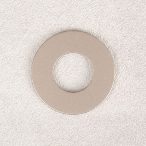 Rondella diametro 24 mm per foro maniglia fino a diametro 20 mm per maniglie Nuda Verum Italy - grigio moon