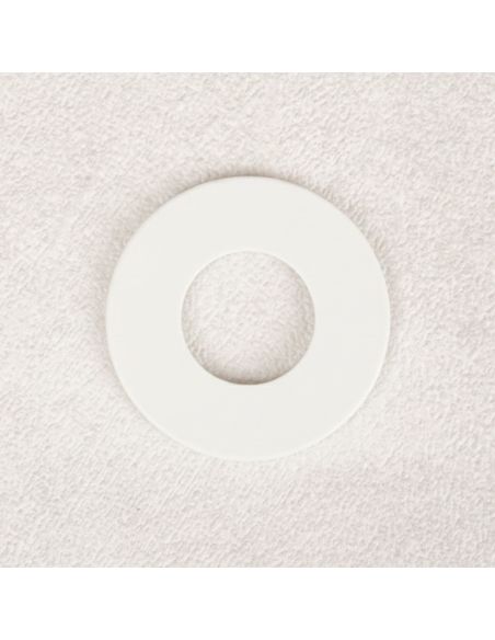 Rondella diametro 30 mm per foro maniglia fino a diametro 24 mm per maniglie Nuda Verum Italy - bianco monviso