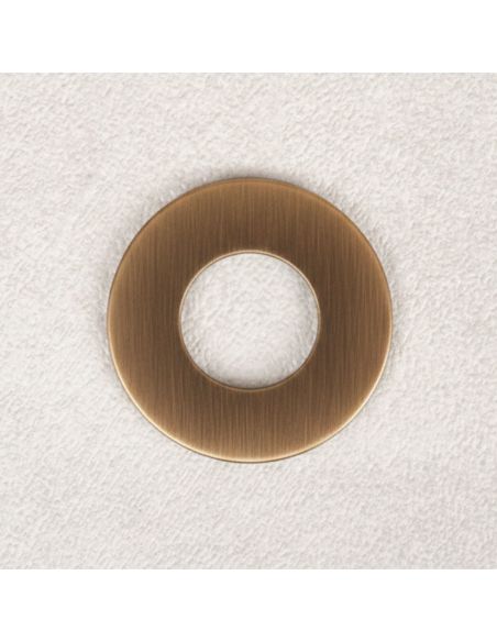 Rondella diametro 30 mm per foro maniglia fino a diametro 24 mm per maniglie Nuda Verum Italy - bronzo yester
