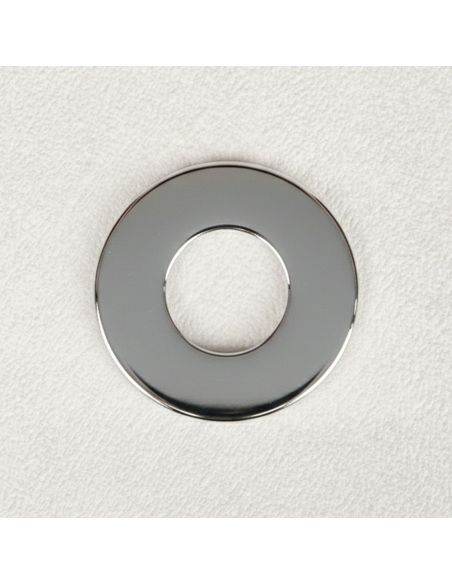 Rondella diametro 30 mm per foro maniglia fino a diametro 24 mm per maniglie Nuda Verum Italy - cromo lucido