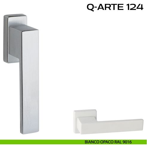 Maniglia per finestra martellina 124 Q-Arte Reguitti bianco