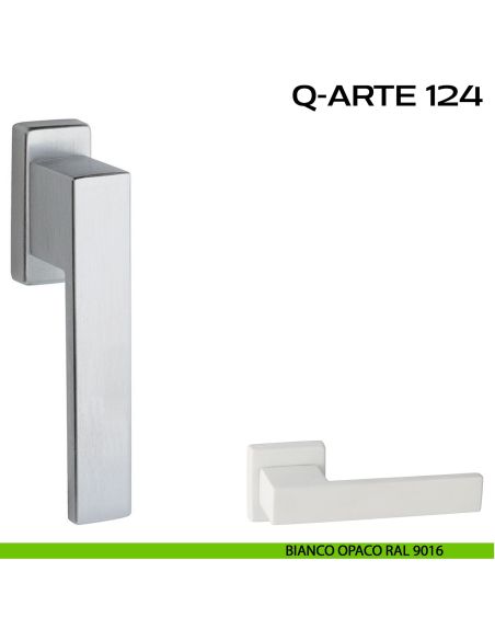 Maniglia per finestra martellina 124 Q-Arte Reguitti bianco