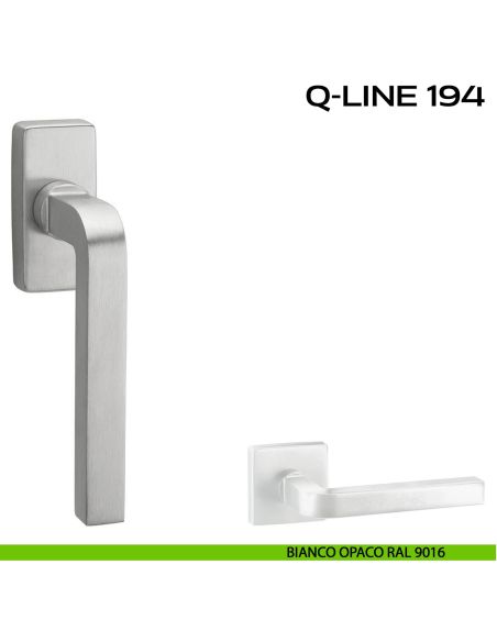 Maniglia per finestra martellina Q-Line 194 Reguitti bianco