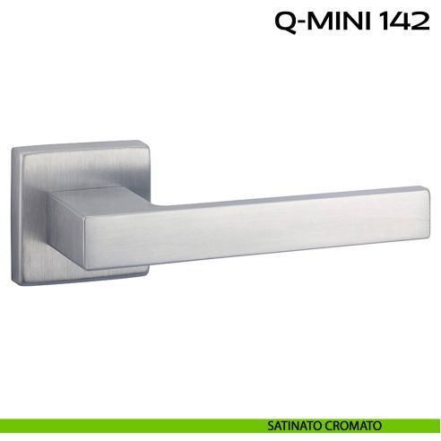 Maniglia per porta Q-Mini 142 Reguitti satinato cromato
