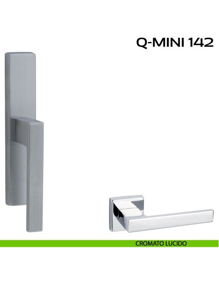 Maniglia per finestra cremonese Q-Mini 142 Reguitti lucido
