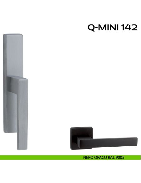 Maniglia per finestra cremonese Q-Mini 142 Reguitti nero