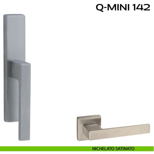Maniglia per finestra cremonese Q-Mini 142 Reguitti nichel