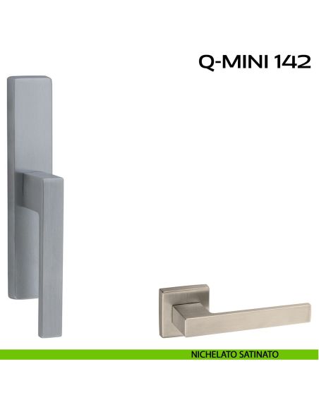 Maniglia per finestra cremonese Q-Mini 142 Reguitti nichel