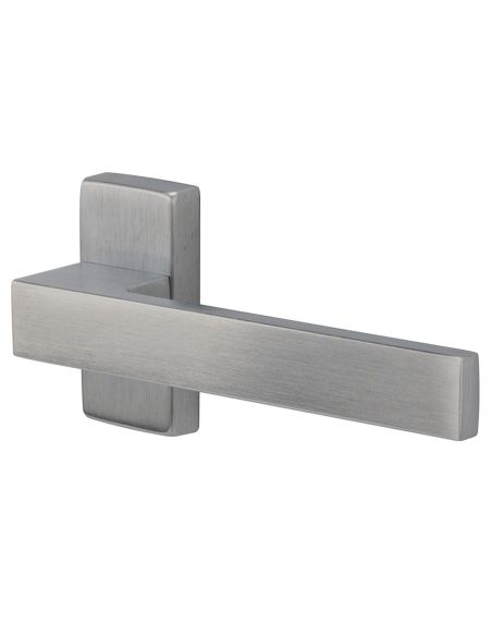 Maniglia ribassata per porta Q-Mini26 Q26 Reguitti con rosetta rettangolare