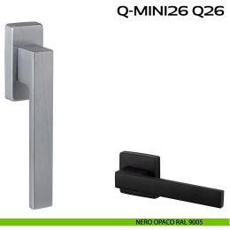 Maniglia ribassata per finestra martellina Q26 Q-Mini26 Reguitti 2