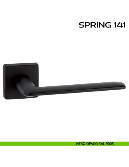 Maniglia per porta Spring 141 Q. Reguitti nero