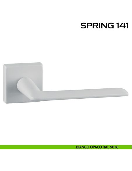 Maniglia per porta Spring 141 Q. Reguitti bianco