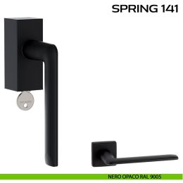 Maniglia per finestra martellina DK con chiave Spring 141 Q. Reguitti 2