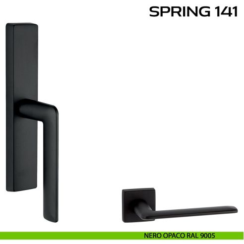 Maniglia per finestra cremonese Spring 141 Q. Reguitti nero