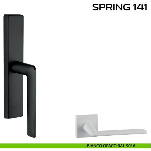 Maniglia per finestra cremonese Spring 141 Q. Reguitti bianco