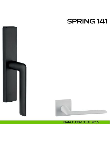 Maniglia per finestra cremonese Spring 141 Q. Reguitti bianco
