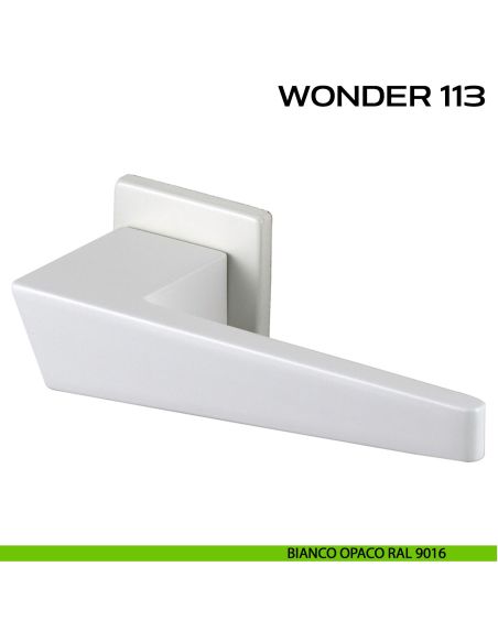 Maniglia per porta Wonder 113 Reguitti bianco
