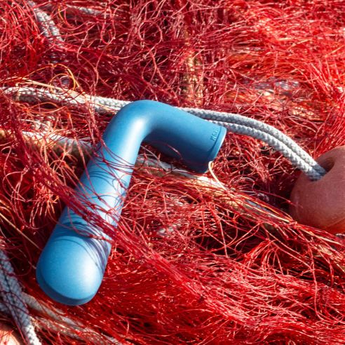 Maniglia porta Snapp Verum Italy realizzata in plastica riciclata