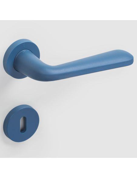 Maniglia porta Snapp Verum Italy realizzata in plastica riciclata - blu