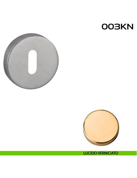 Bocchetta foro chiave tonda 003 Reguitti lucido verniciato