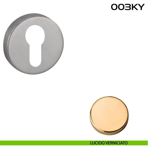 Bocchetta foro yale tonda 003 Reguitti lucido verniciato
