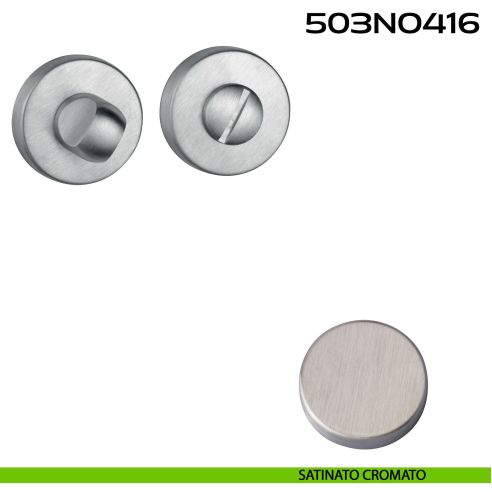 Nottolino WC tondo 503 Reguitti satinato cromato
