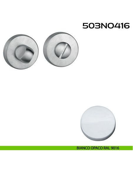 Nottolino WC tondo 503 Reguitti bianco opaco ral 9016