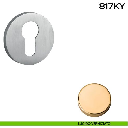 Bocchetta foro yale tonda 817 Reguitti lucido verniciato