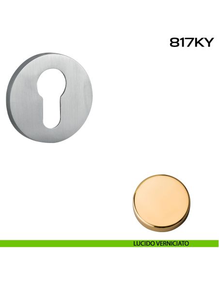 Bocchetta foro yale tonda 817 Reguitti lucido verniciato