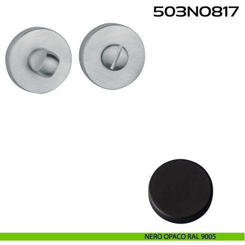 Nottolino WC tondo 503NO817 Reguitti nero