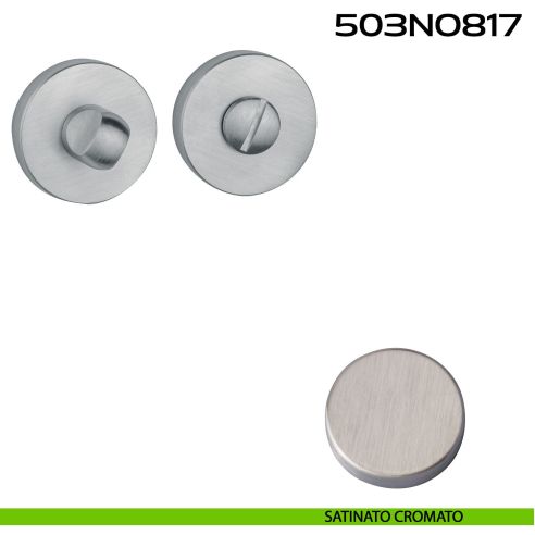 Nottolino WC tondo 503NO817 Reguitti cromato satinato