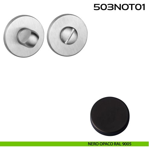 Nottolino WC tondo 503NOT01 Reguitti NERO
