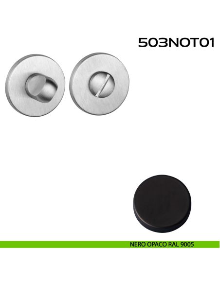 Nottolino WC tondo 503NOT01 Reguitti NERO