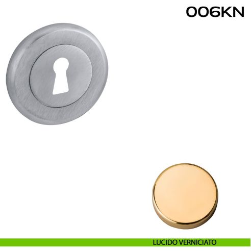 Bocchetta foro chiave tonda 006 Reguitti LUCIDO