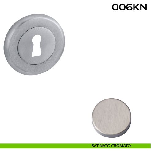 Bocchetta foro chiave tonda 006 Reguitti SATINATO