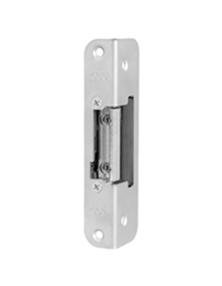 Incontro elettrico per serratura magnetica AGB per porta a battente con memoria di apertura senza leva sblocco manuale