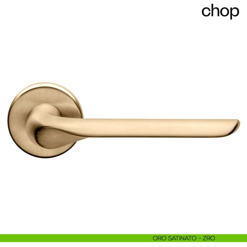 Maniglia per porta Chop dnd Handles oro satinato