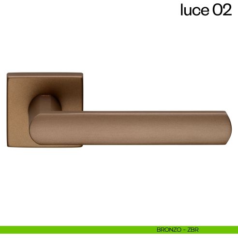 Maniglia per porta Luce 02 dnd BRONZO