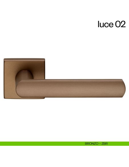 Maniglia per porta Luce 02 dnd BRONZO