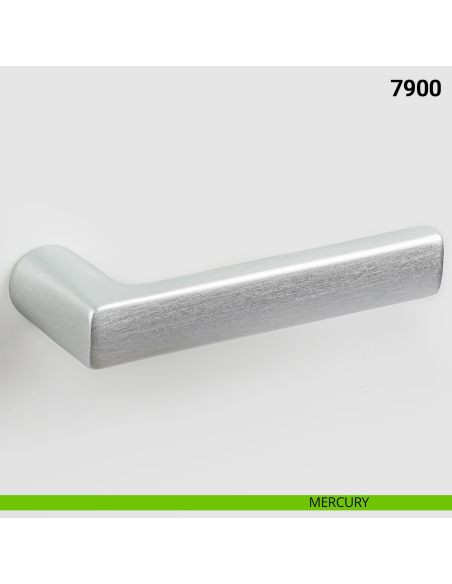 Maniglia per porta 7900 Nuda Verum Italy senza rosetta - mercury