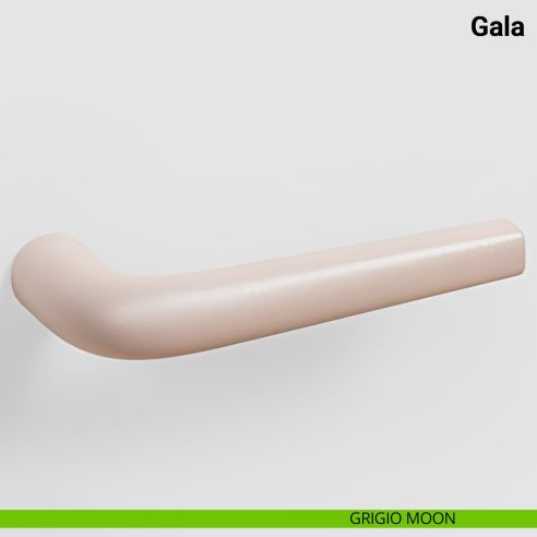 Maniglia per porta Gala Nuda Verum Italy senza rosetta - grigio moon