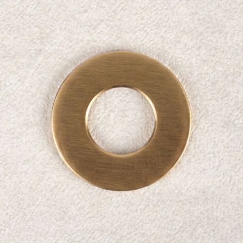 Rondella diametro 24 mm per foro maniglia fino a diametro 20 mm per maniglie Nuda Verum Italy - Jupiter F41 Sat