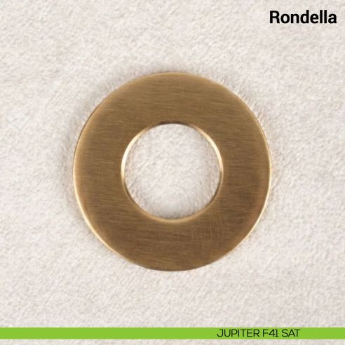 Rondella diametro 24 mm per foro maniglia fino a diametro 20 mm per maniglie Nuda Verum Italy - Jupiter F41 Sat