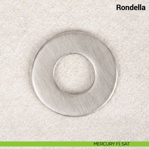 Rondella diametro 24 mm per foro maniglia fino a diametro 20 mm per maniglie Nuda Verum Italy - Mercury F1 Sat