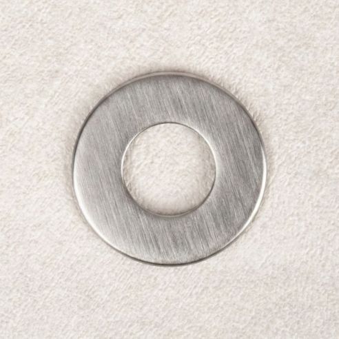 Rondella diametro 24 mm per foro maniglia fino a diametro 20 mm per maniglie Nuda Verum Italy - Uranus F9 Sat