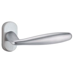 Maniglia per porta Alise 171 Reguitti con rosetta rettangolare