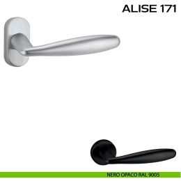Maniglia per porta Alise 171 Reguitti con rosetta rettangolare 2