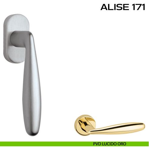 Maniglia per finestra martellina Alise 171 Reguitti pvd