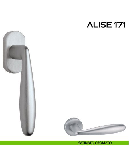Maniglia per finestra martellina Alise 171 Reguitti cromato